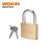 Ổ khóa đồng WOKIN với càng thép tôi cứng mạ chrome chống gỉ