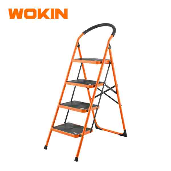 Thang ghế thép 4 bậc WOKIN 682004 | Chịu tải 150kg, chắc chắn và an toàn 4 Thang ghế thép 4 bậc WOKIN 682004 chịu tải 150kg