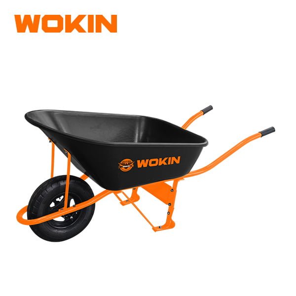 Xe rùa nhựa WOKIN 685106 dung tích 120 lít bánh hơi 16 inch
