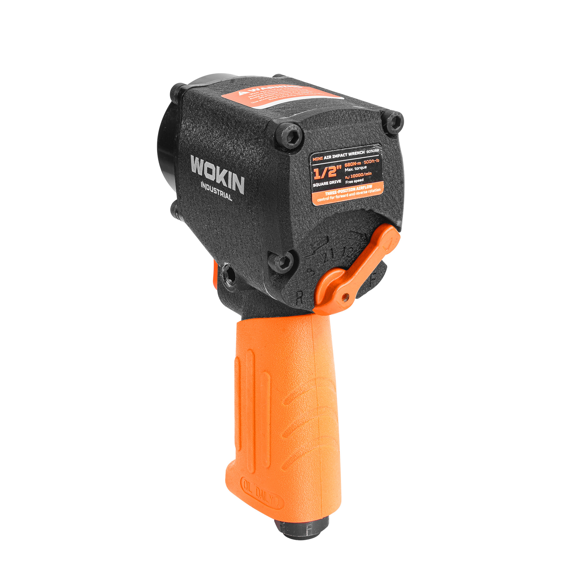 805068-5 Máy Siết Bu lông Khí Nén 1/2" WOKIN 805068 | Mini Air Impact Wrench 680Nm