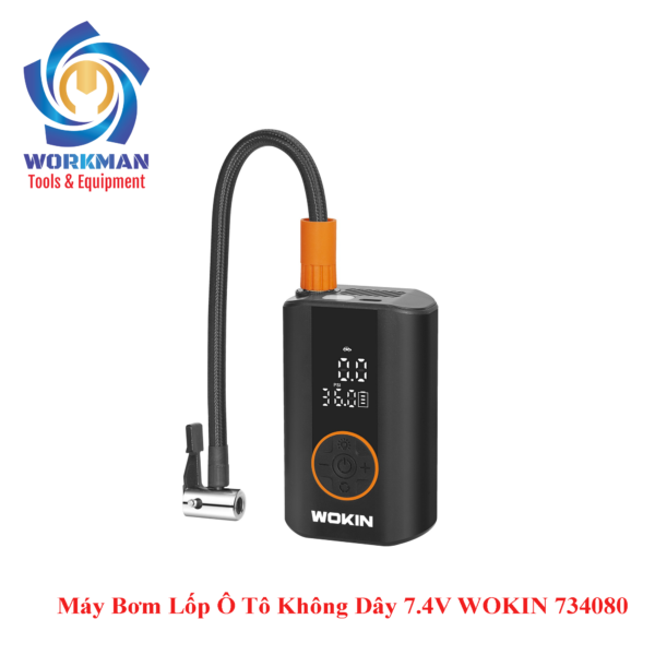 Máy bơm lốp ô tô không dây WOKIN 734080 7.4V