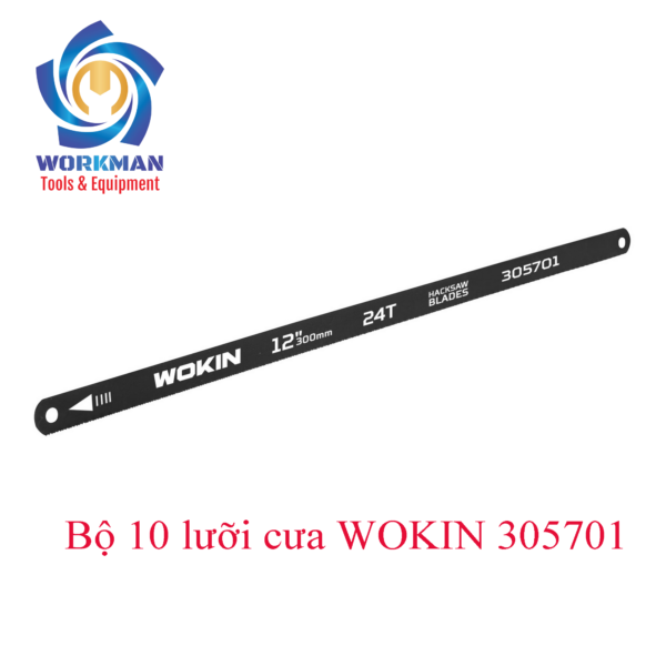 Bộ 10 lưỡi cưa WOKIN 305701 chính hãng chất lượng cao