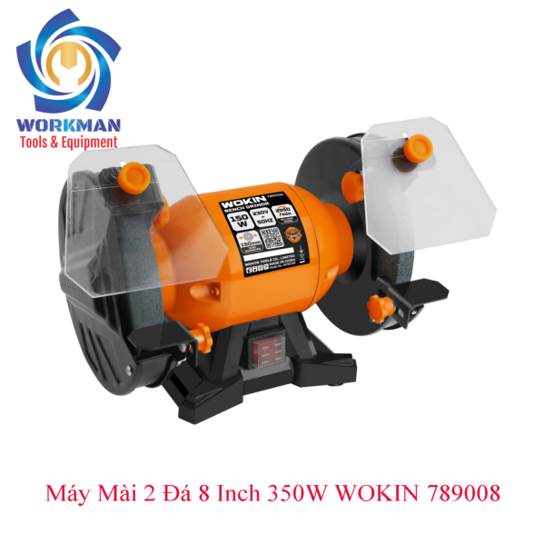 Máy mài 2 đá 8 inch 350W WOKIN 789008